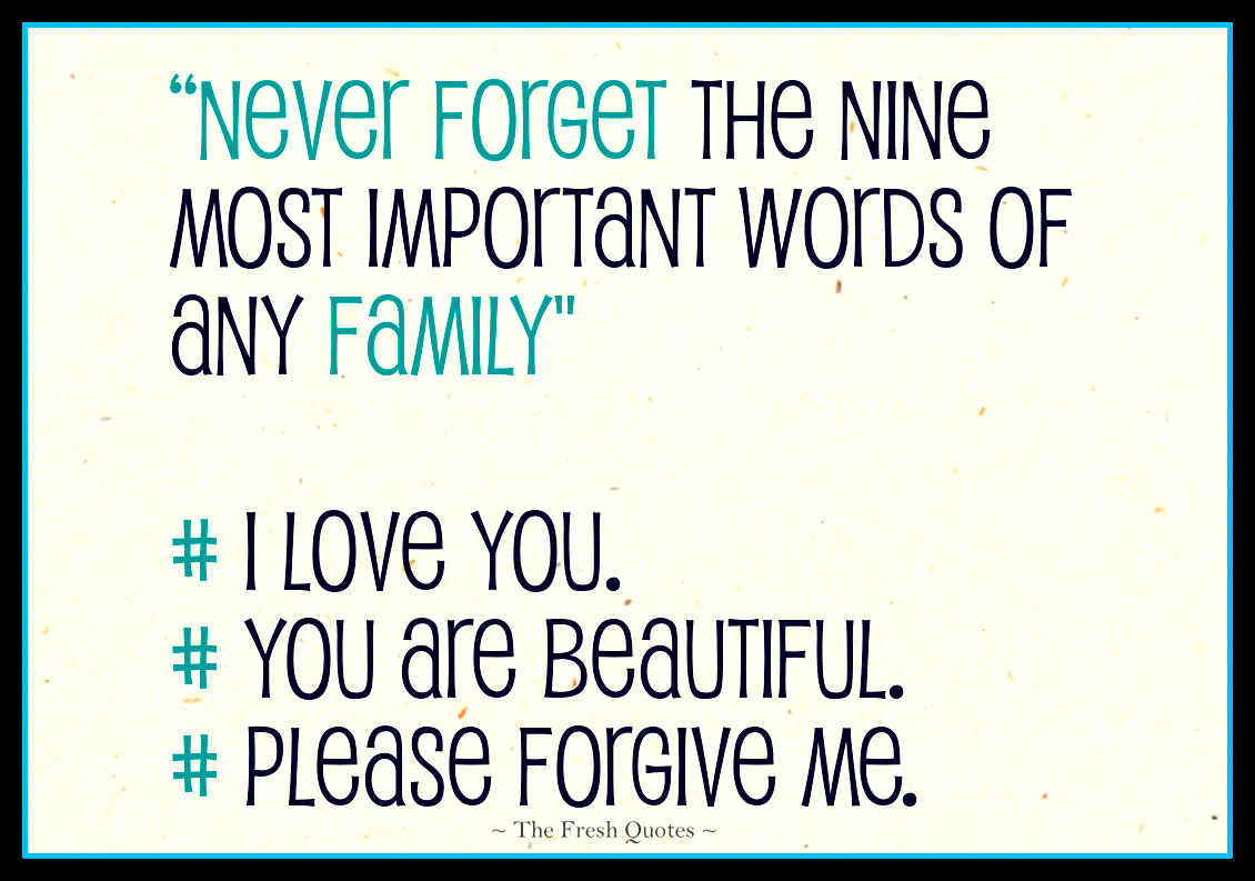 Words That Can Mend Humanity Consist of 3 Word Sentences “I Love You” & “I Am Sorry”